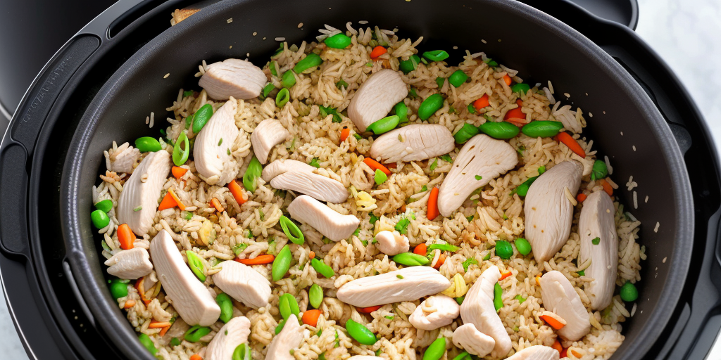 chicken fried rice instant pot