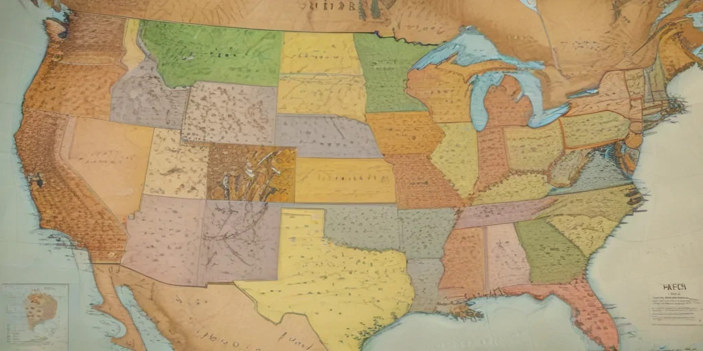 usa map states
