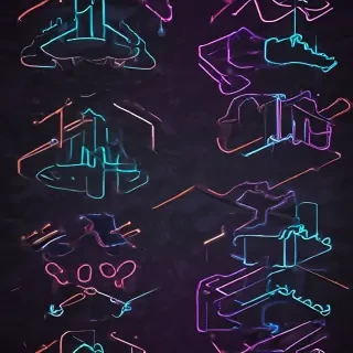 coolest neon wallpaper