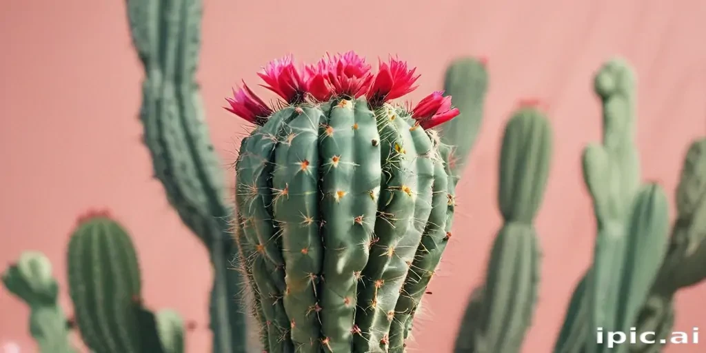 aesthetic cactus wallpaper