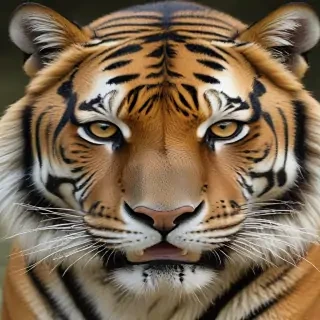 tiger transparent