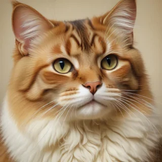 vintage cat drawing