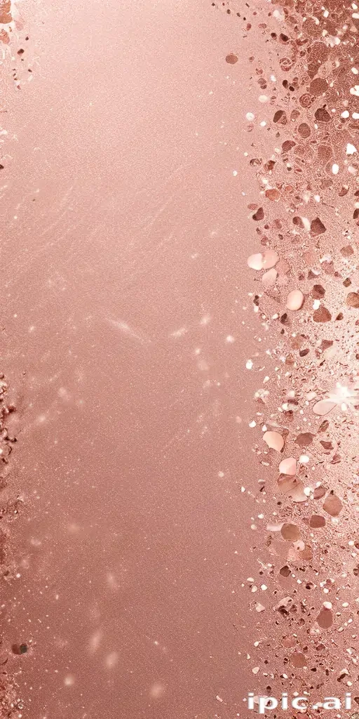 sparkly rose gold background