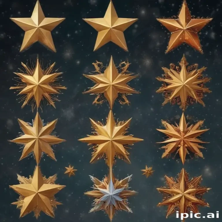 christmas stars clip art