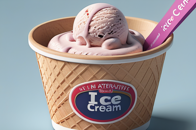 ice cream alternative for short