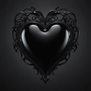 black heart