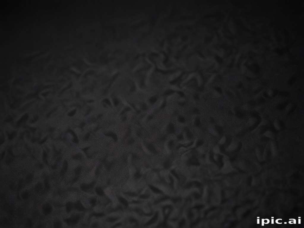 Textured Black Surface with Subtle Variations and Depth in Design.