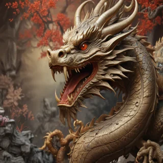 chinese dragon background