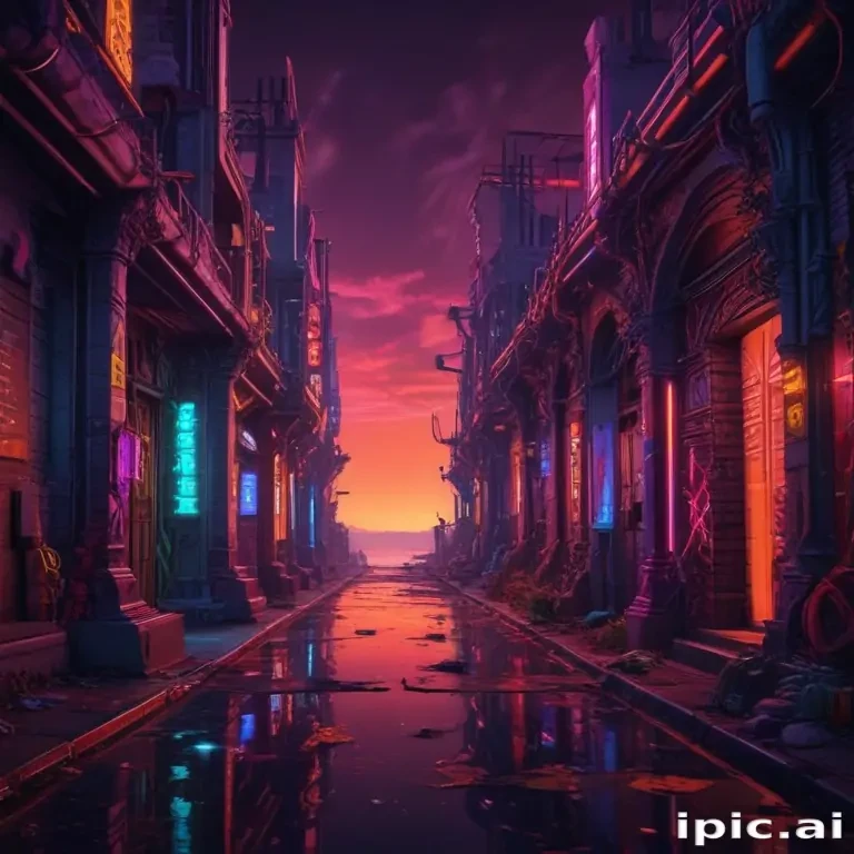 background neon colors