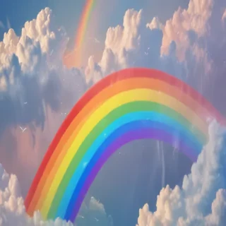 cute rainbow backgrounds