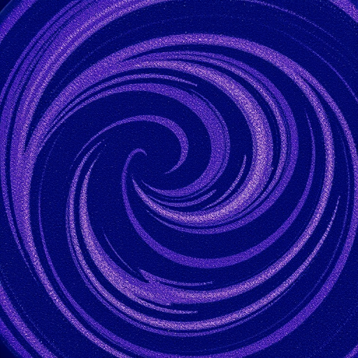 Cosmic Galaxy Swirl presents a deep navy base with swirls of purple and silver, capturing the essence of the night sky for celestial-inspired makeup looks.