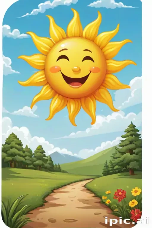 sun cartoon png