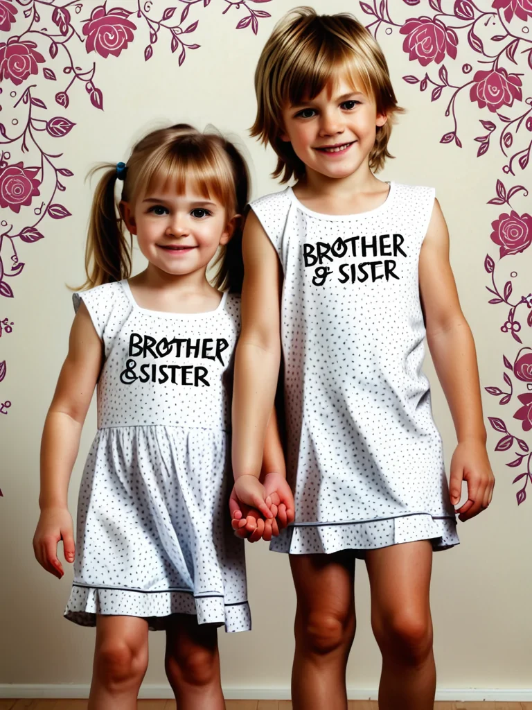 brother and sister wallpaper