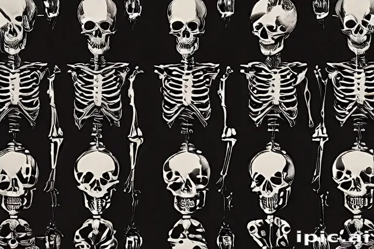 skeleton wallpaper