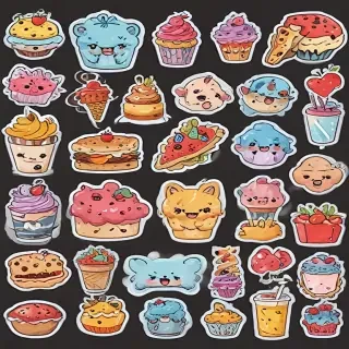 free digital stickers png