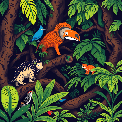 rainforest animals