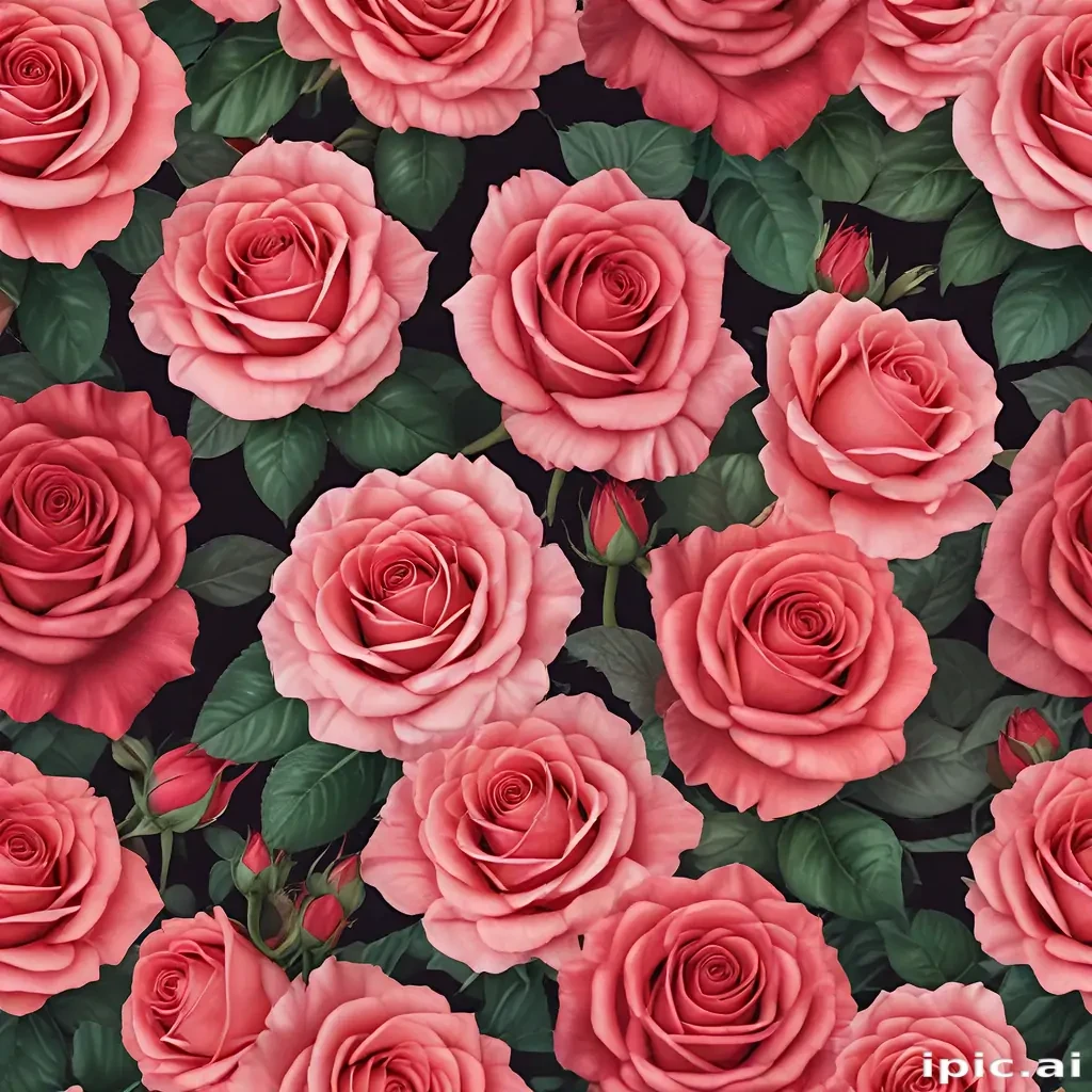 roses background