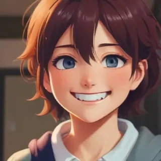 anime smile gif