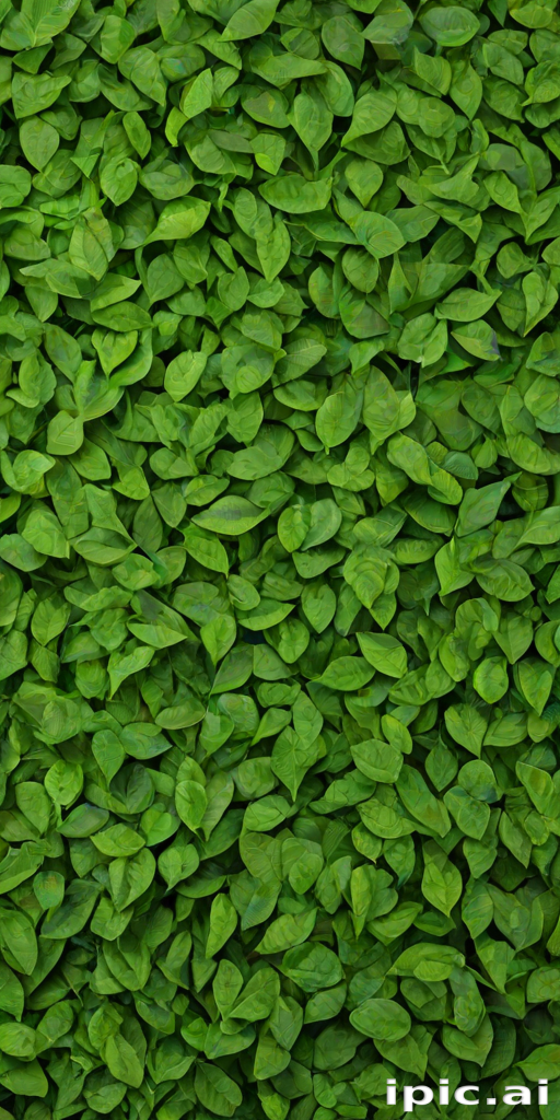 leaf background green
