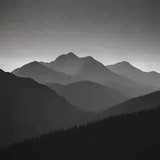 mountain silhouette