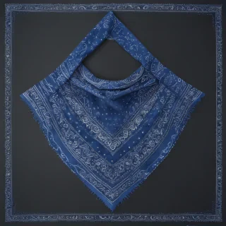 blue bandana png