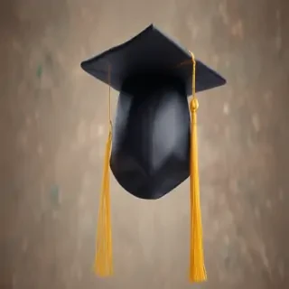 grad hat png