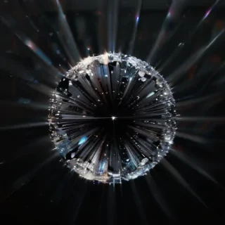 sparkle black background
