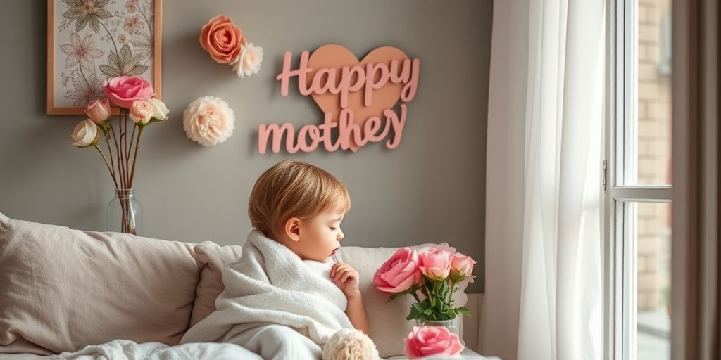 happy mothers day aesthetic
