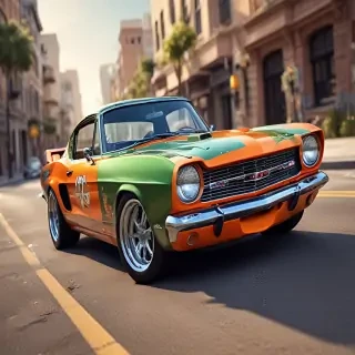 cartoon car wallpaper