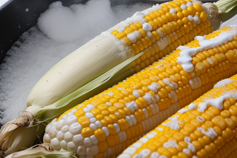 how to cook frozen ears of corn
