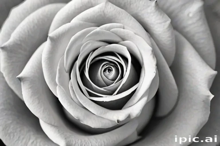 black and white rose background