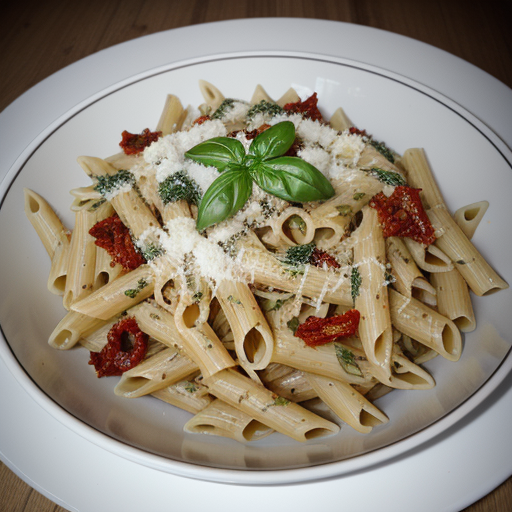 sundried tomato and artichoke pasta