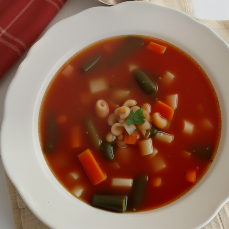 what to serve with minestrone soup