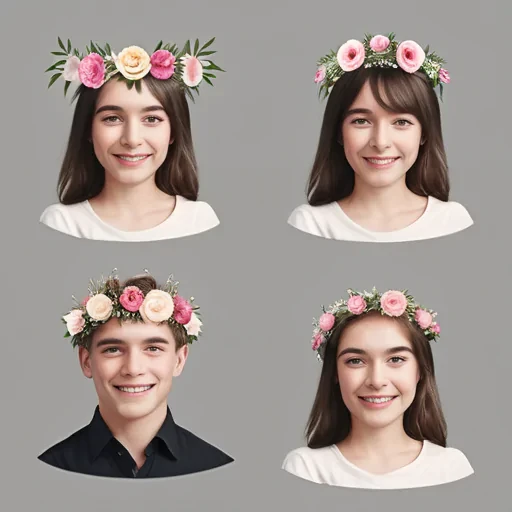 flower crown png
