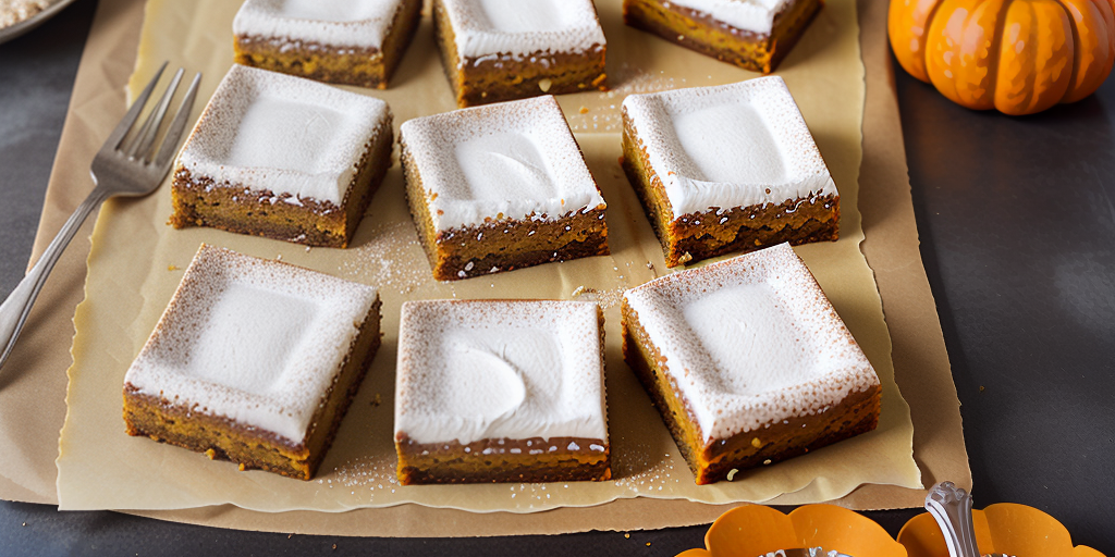 pumpkin bars using cake mix