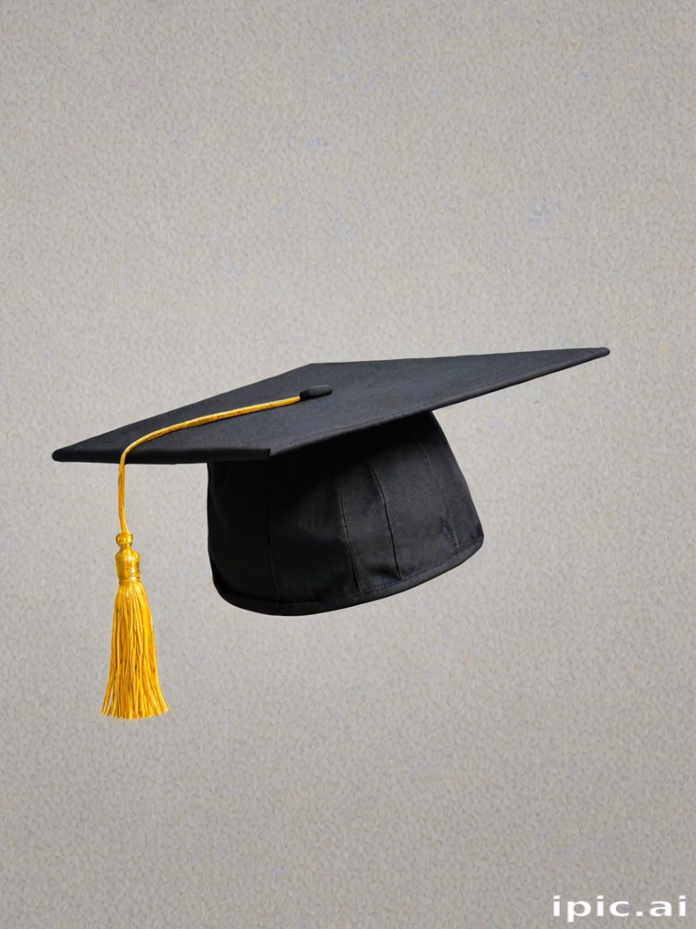 graduation cap transparent background