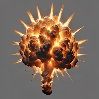 explosion transparent png