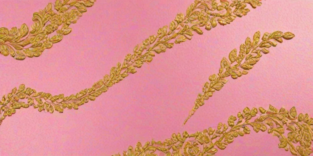 background pink and gold