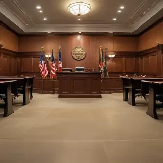 courtroom background