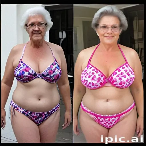 bbw granny bikini