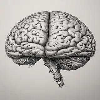 brain sketch