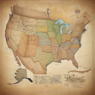 map of the us states