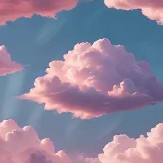 aesthetic clouds wallpaper