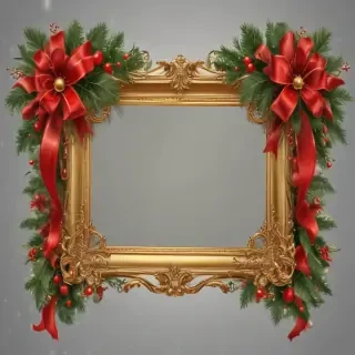 frame clipart christmas