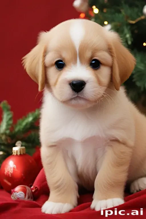 christmas puppy desktop backgrounds
