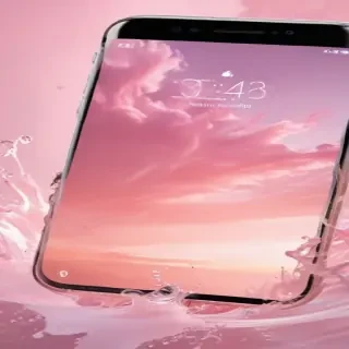light pink phone wallpaper