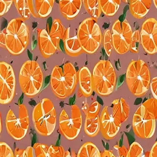 cute orange background