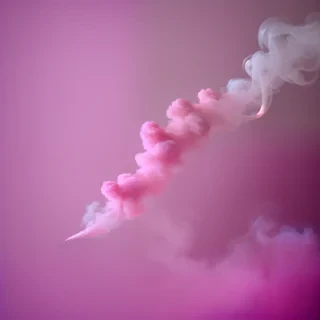 pink smoke background