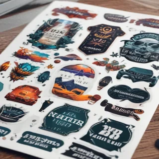 aesthetic transparent stickers
