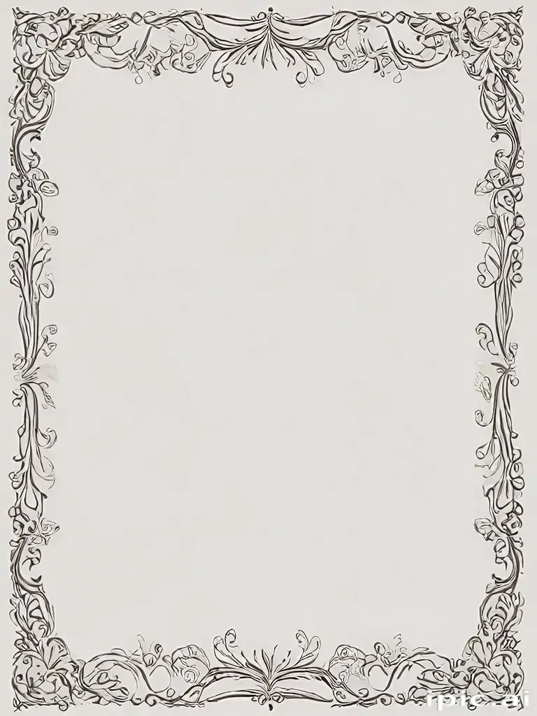 aesthetic border png